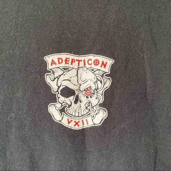 💙 Adepticon Wargaming Skull Graphic Tee - Picture 2 of 7